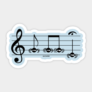 Beth the Spider - Beethoven's Fifth Symphony Sticker